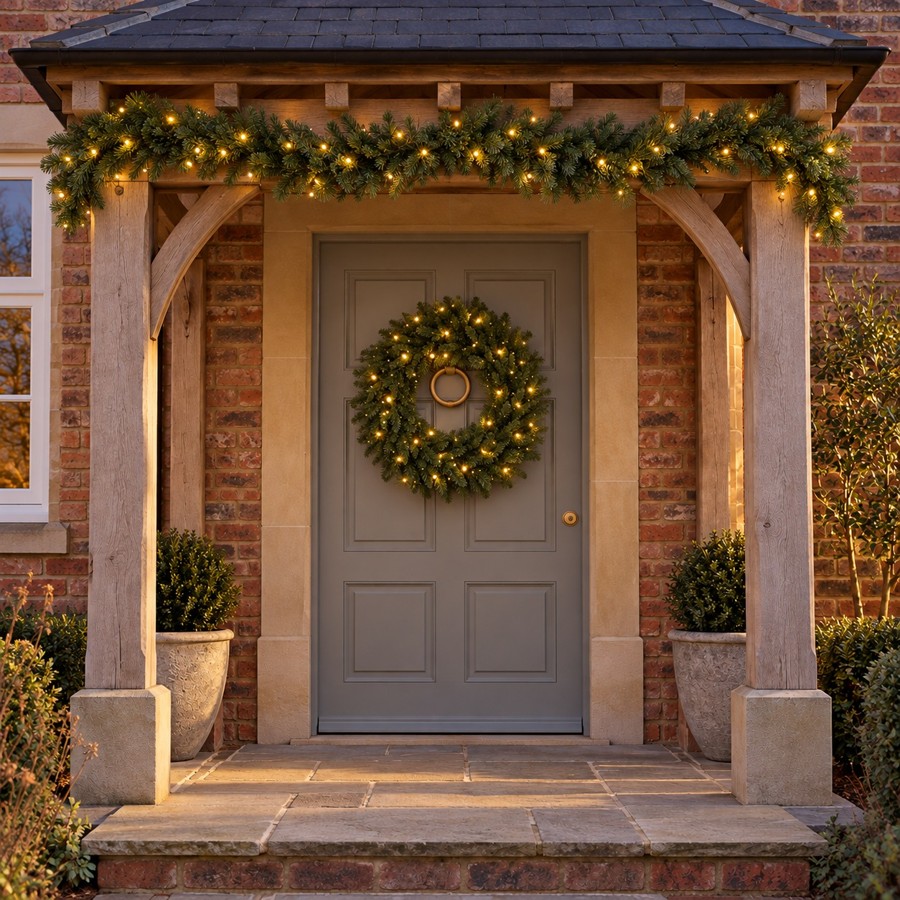 Roofline & porch design example